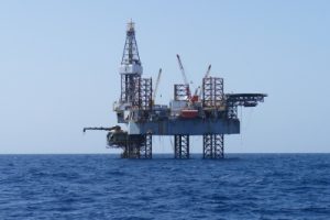 Offshore Oil Rig Fracking