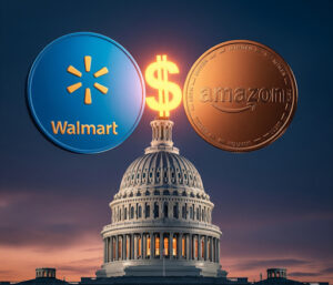 Walmart and Amazon Coins